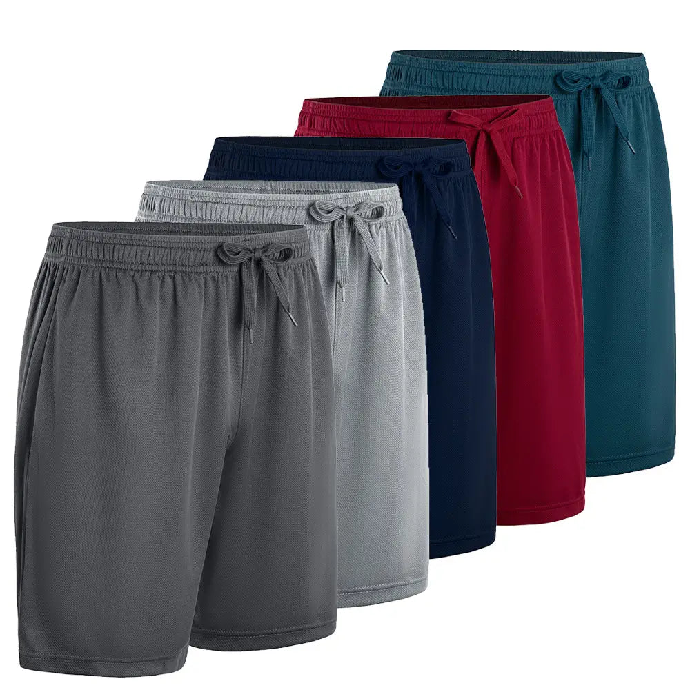 5-Pack Men's Quick-Dry Shorts